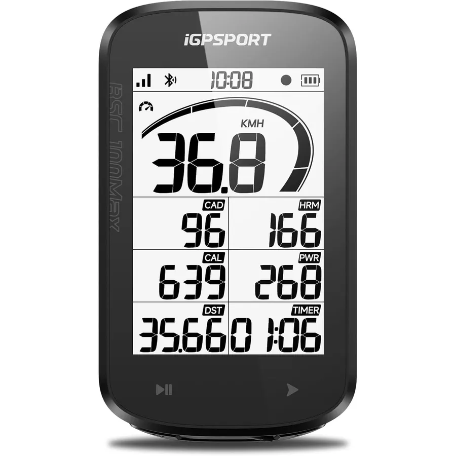 iGPSPORT BSC100MAX - Ciclocomputer GPS con display da 3 pollici e 40 ore di autonomia