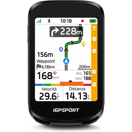 iGPSPORT BSC200 Pro - Ciclocomputer GPS touchscreen da 3 pollici con navigazione