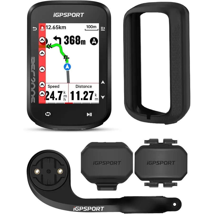 iGPSPORT BSC200S - Ciclocomputer GPS a colori con navigazione del percorso