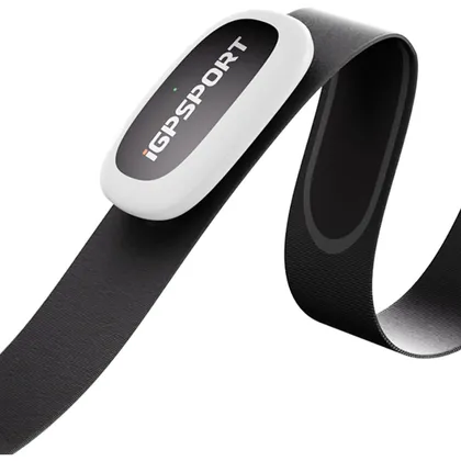 iGPSPORT HR50 - Fascia cardio toracica Bluetooth e ANT+ con 365 ore di autonomia